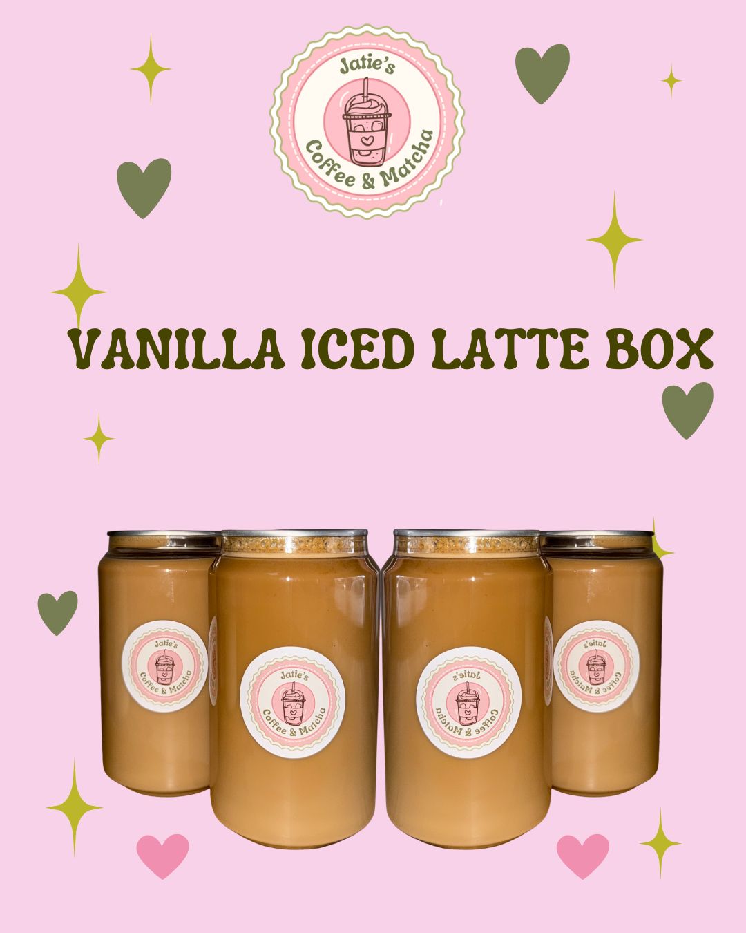 Vanilla Iced Latte Box - 12 Cans