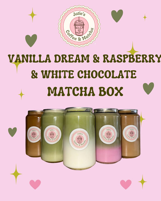 Vanilla Dream and Raspberry & White Chocolate Matcha Box - 12 Cans